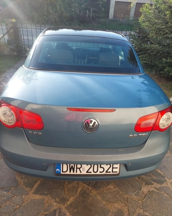 Volkswagen Eos cena 17000 przebieg: 183817, rok produkcji 2006 z Wrocław małe 137
